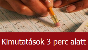 Kimutatás Excel Pivot tábla